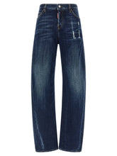 Dsquared² Blue Cotton Relaxed Fit Jeans