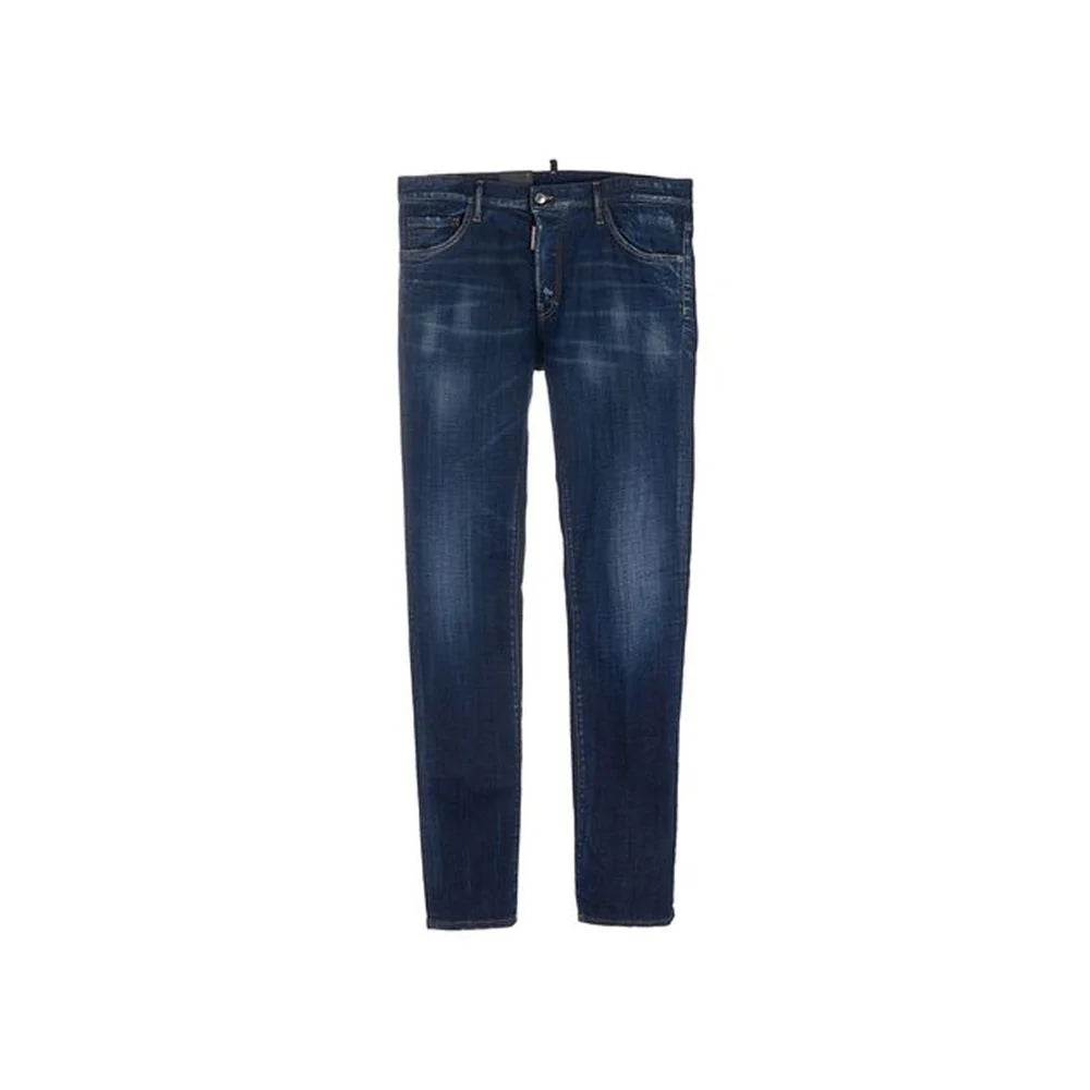 Dsquared² Blue Cotton Skinny Jeans - 42