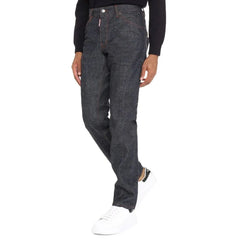 Dsquared² Blue Cotton Skinny Jeans - IT46 | S
