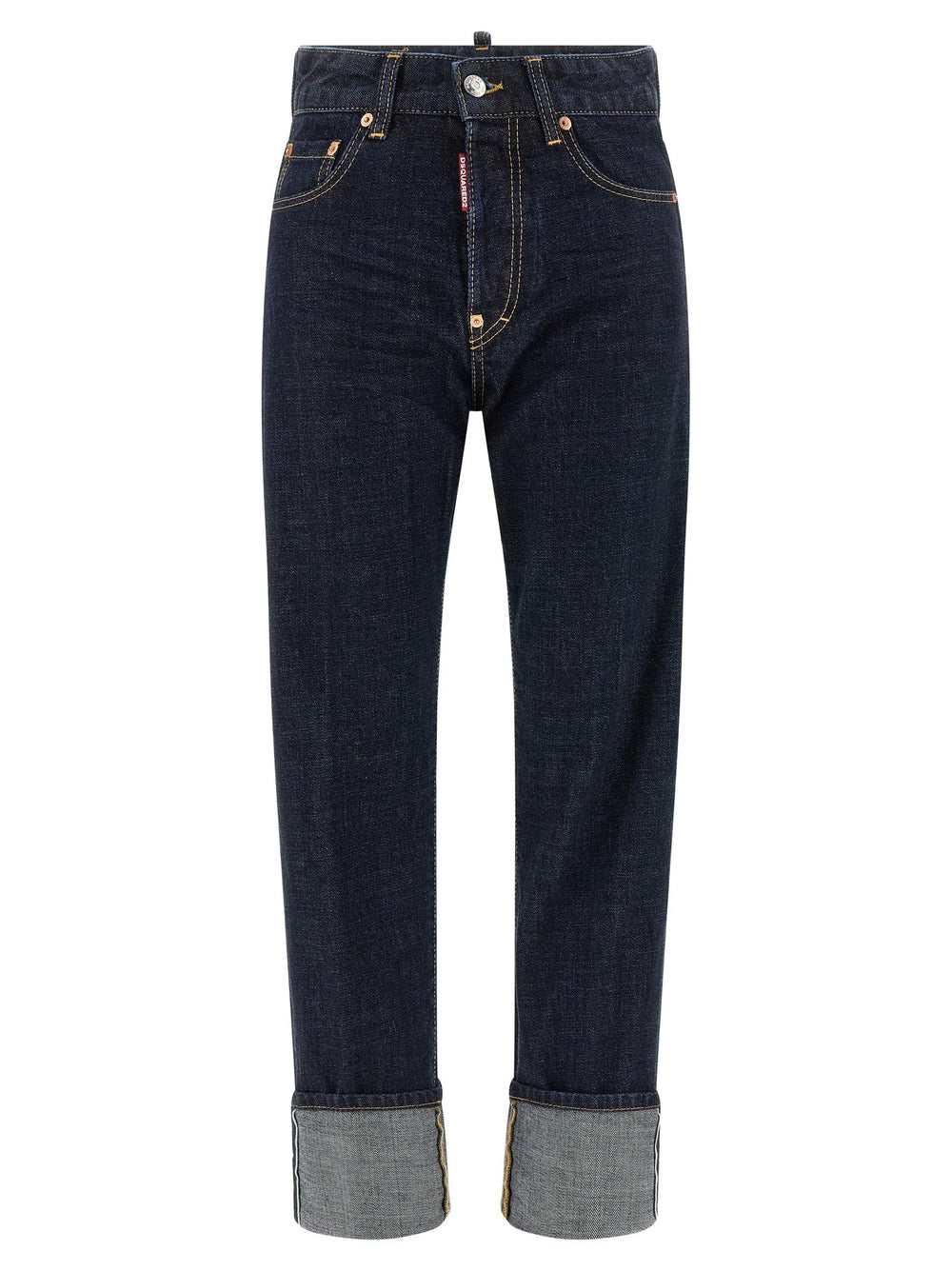 Dsquared² Μπλε Τζιν Straight-Leg από Βαμβάκι