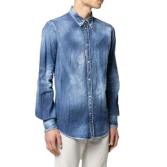 Dsquared² Blue Denim Shirt - IT52 | XL