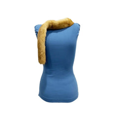 Dsquared² Blue Viscose Tank Tops - S