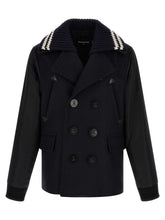 Dsquared² Blue Wool Coat