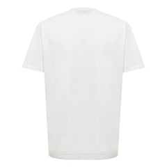 Dsquared² Chic White Cotton Staple Tee - M - T-Shirts