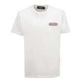 Dsquared² Chic White Cotton Staple Tee - M - T-Shirts