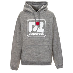 Dsquared² Gray Cotton Hoody - Hoodies