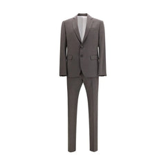 Dsquared² Grau Wollmischgewebe Zweiteiliger Anzug
