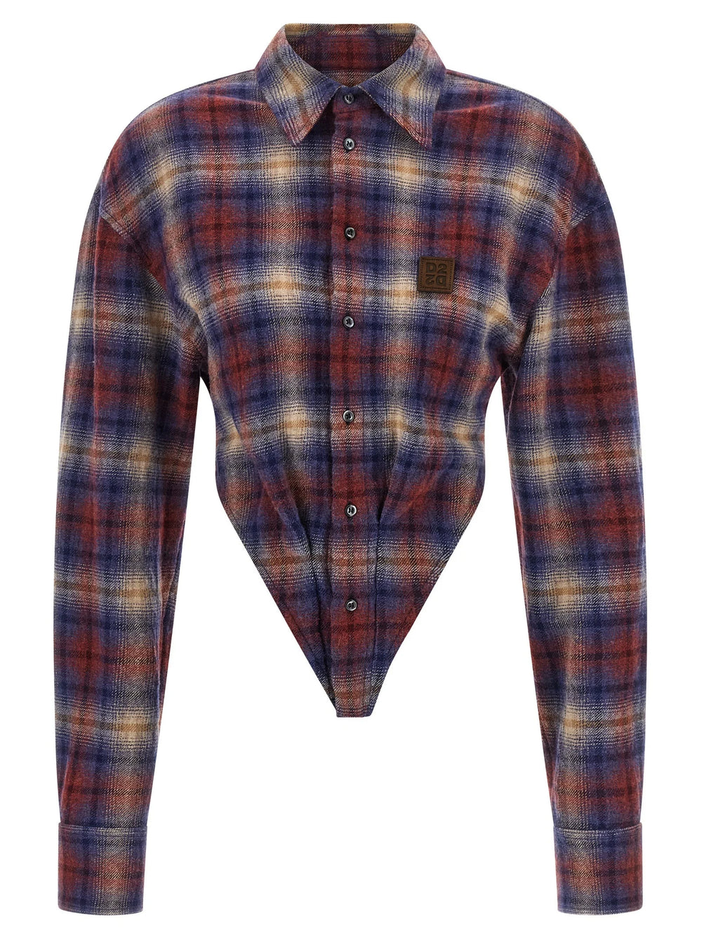 Dsquared² Multicolor Wool Blouse