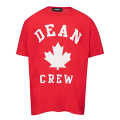 Dsquared² Red Cotton T-Shirt - S - T-Shirts