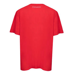 Dsquared² Red Cotton T-Shirt - S - T-Shirts