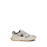 Dsquared² White Calf Leather Bos Taurus Athletic Sneakers - Sneakers
