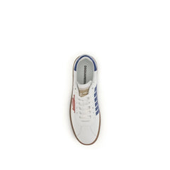 Dsquared² White Calf Leather Bos Taurus Chunky Sneakers - Sneakers