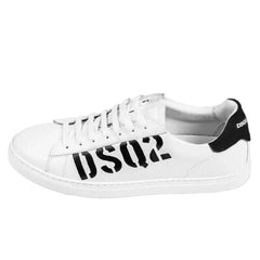 Dsquared² White Calfskin Sneaker - Sneakers