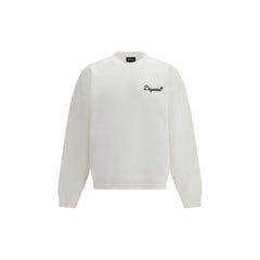 Dsquared² White Cotton Sweatshirt