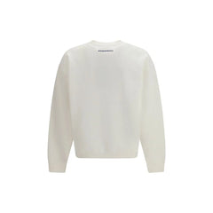 Dsquared² White Cotton Sweatshirt