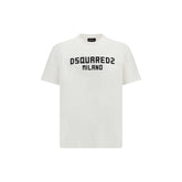 Dsquared² White Cotton T-Shirt