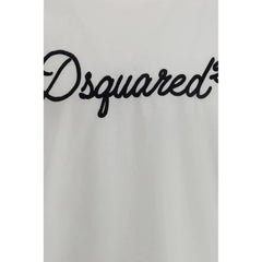 Dsquared² White Cotton T-Shirt