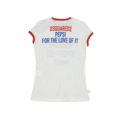 Dsquared² White Cotton T-Shirt - XS