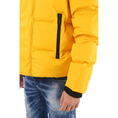 Dsquared² Yellow Nylon Men’s Down Jacket - Puffer Jackets