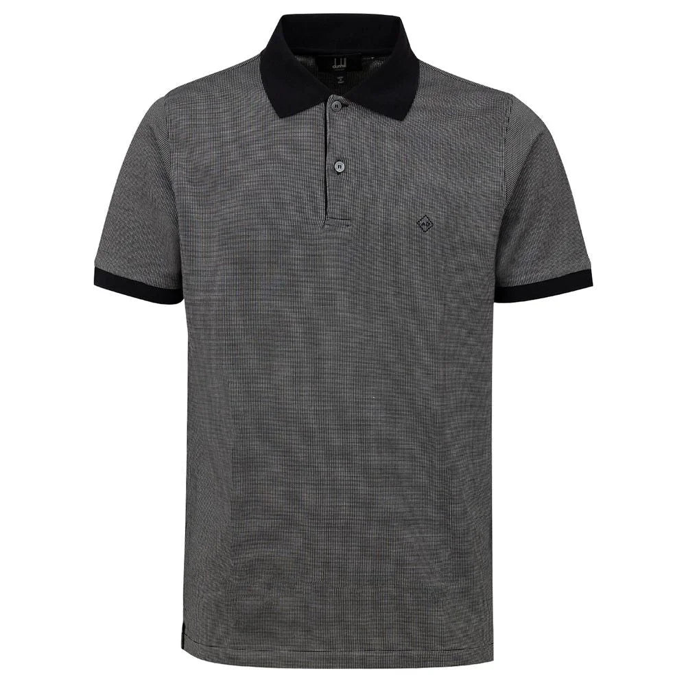 Dunhill Black Cotton Polo Shirt - M - Polos