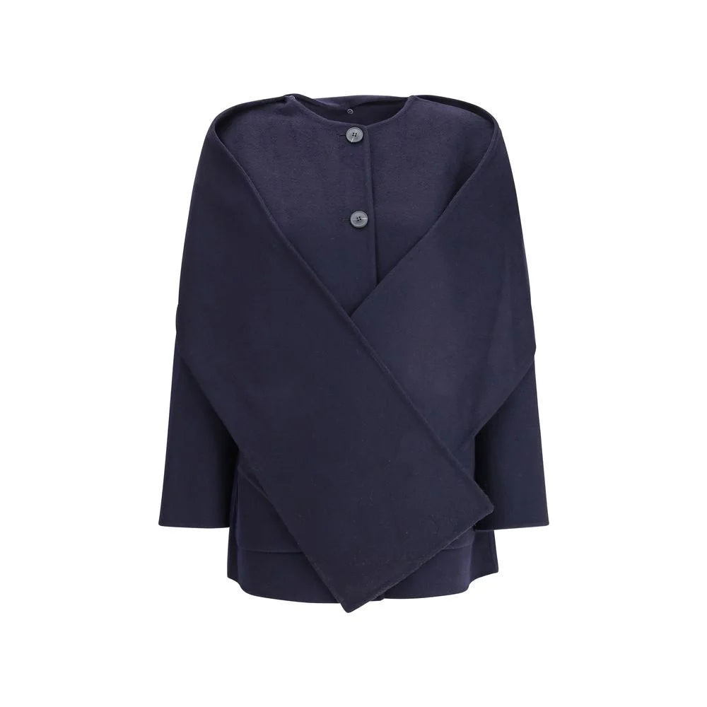 Dynamis Studio Wool scarf Coat - Wrap Coats