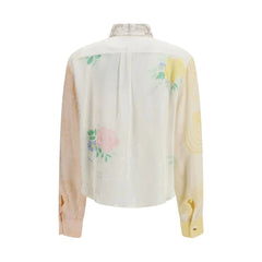 E.L.V. DENIM Multicolor Cotton Pattern Shirt