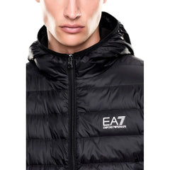 EA7 Emporio Armani Bicolor Polyamide Full-Length Jacket - Puffer Jackets
