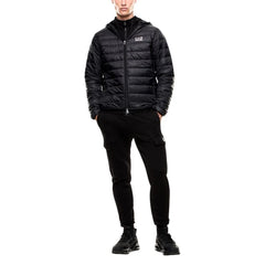 EA7 Emporio Armani Bicolor Polyamide Full-Length Jacket - Puffer Jackets