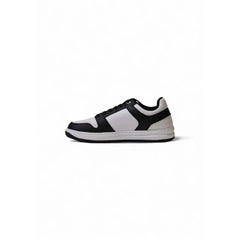 EA7 Emporio Armani Black And White Polyester Sneaker - EU 42 | US 9