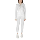 EA7 Emporio Armani Cream Polyester Tracksuit - XL