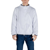EA7 Emporio Armani White Polyester Jackets & Coat