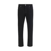 Dolce & Gabbana Black Cotton Slim Fit Jeans - IT44 | XS