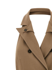 Elisabetta Franchi Beige Viscose Short Dress