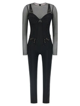 Elisabetta Franchi Black Polyamide Jumpsuit - IT38