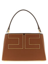 Elisabetta Franchi Brown Polyester Handbag