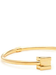 Elisabetta Franchi Gold Brass Necklace - One Size