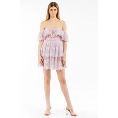 Elisabetta Franchi Light Blue Polyamide Casual Dress - IT42