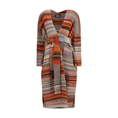 Ella Long belted Sweater - L