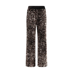 Ella Multicolor Polyamide Casual Pants