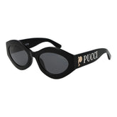 Emilio Pucci Black Acetate Sunglasses