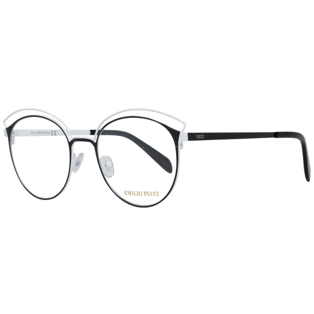 Emilio Pucci Black Metal Glasses (Frames)