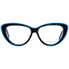Emilio Pucci Blue Plastic Glasses (Frames)