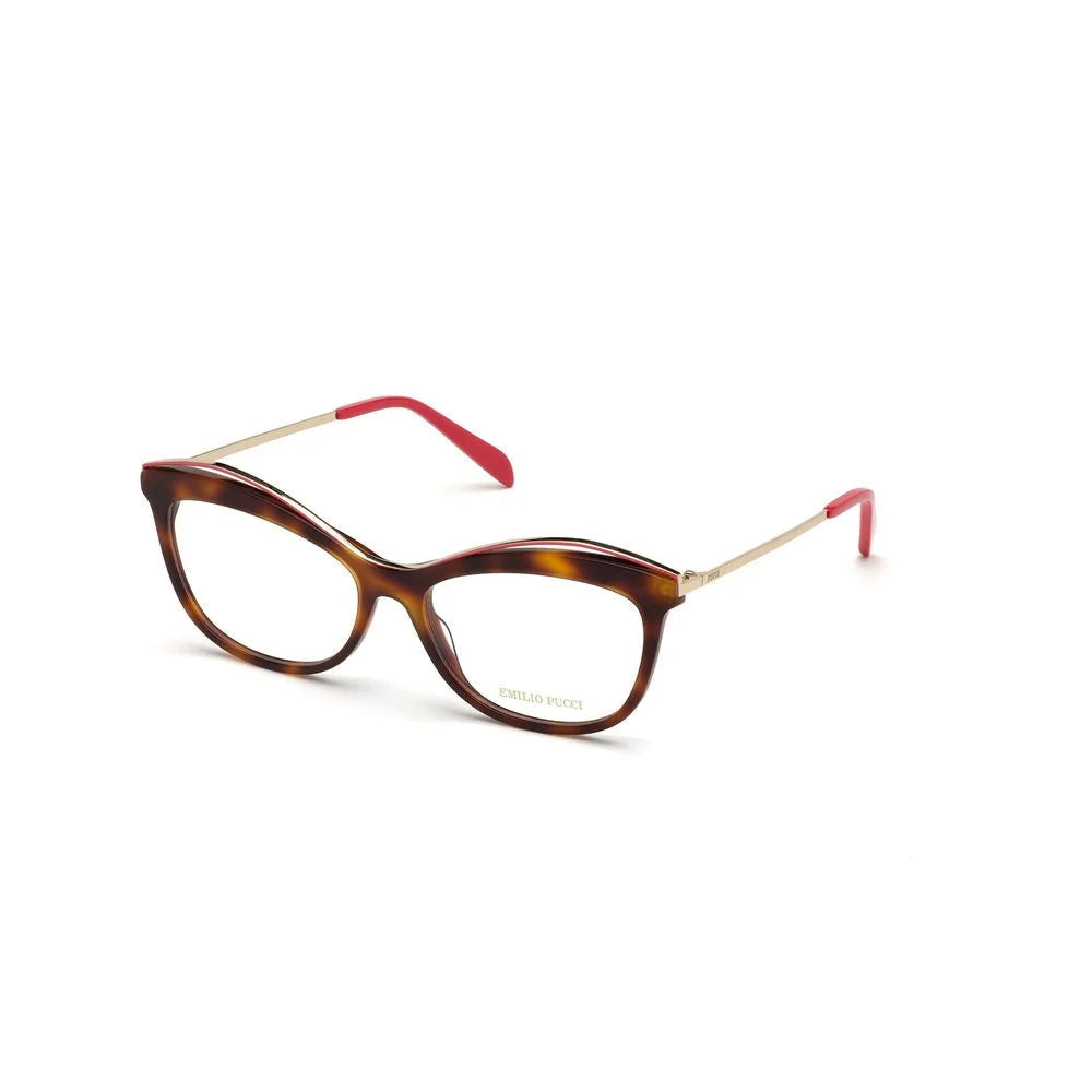 Emilio Pucci Brown Acetate Frames - Eyeglasses