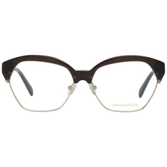 Emilio Pucci Brown Metal Glasses (Frames)
