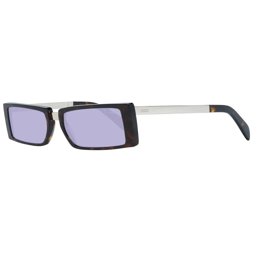 Emilio Pucci Brown Plastic Sunglasses - Sunglasses