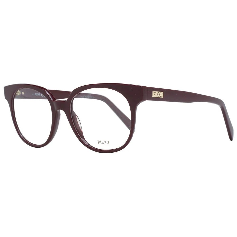 Emilio Pucci Burgundy Women Glasses Frame - Eyeglasses