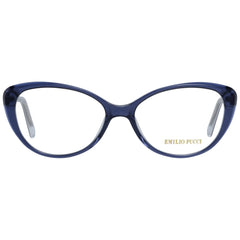 Emilio Pucci Chic Blue Full-Rim Designer Women’s Eyewear - Eyeglasses