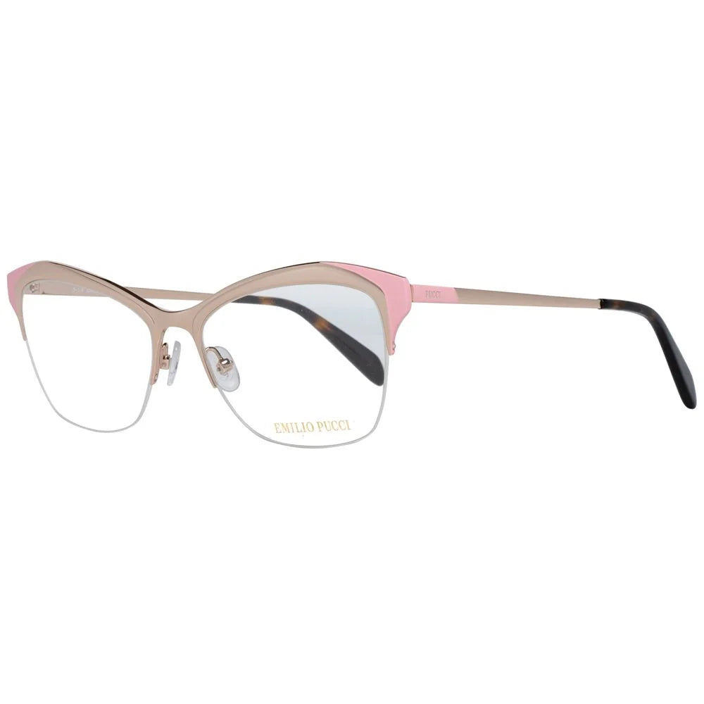 Emilio Pucci Gold Metal Glasses (Frames)