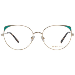 Emilio Pucci Gold Metal Glasses (Frames) - Eyeglasses
