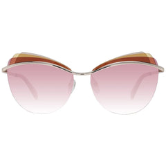 Emilio Pucci Gold Women Sunglass